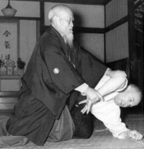 Ueshiba Morihei Senseï / André Nocquet Senseï